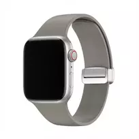 Apynys GUAN Premium Plus, skirtas Apple Watch 40mm 41mm 38mm 42mm — pilka/juoda