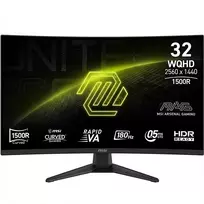 Monitorius MSI MAG 321CQFDE 32 colių lenktas 144Hz gaming