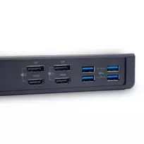 TERRA 1480374 USB-C universalus dokų stotelė / prievadų replikatorius, laidinis, USB 3.2 Gen 1 Type-C, juodas