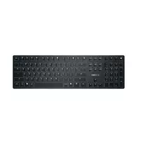 CHERRY KW X ULP klaviatūra universali USB + RF belaidė + Bluetooth QWERTY US International juoda