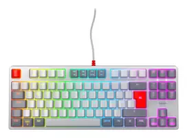 CHERRY K4V2 RGB Tenkeyless Retro edition, mechaninė žaidimų klaviatūra, Nordic