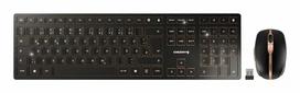 Belaidė klaviatūra ir pelė Cherry DW 9100 Slim Full-size QWERTY