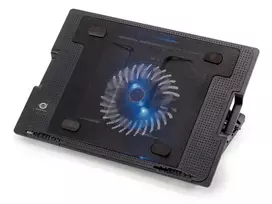 Conceptronic THANA nešiojamojo kompiuterio aušinimo stovas, tinka iki 17 colių, 1 ventiliatorius