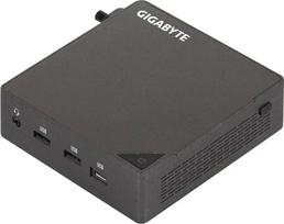 Mini PC barebone GIGABYTE BRIX Core Ultra 5 225H, 0,46 l korpusas, DDR5 SO-DIMM, 2 atminties lizdai, iki 96GB, WiFi/BT, 2.5G LAN