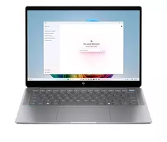 HP OmniBook Ultra nešiojamas kompiuteris 14-fd0099ng - AMD Ryzen AI 9 HX 375 - Win 11 Home - Radeon 890M - 32GB RAM - 2 TB SSD NVMe, Performance - 35,6 cm (14 colių)