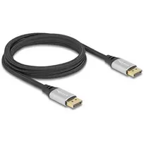 DeLOCK DisplayPort kabelis 16K 60 Hz 2 m sidabrinis metalinis