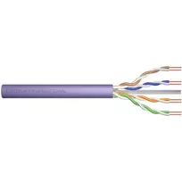 Tinklo kabelis Digitus Cat.6 U/UTP 305m violetinis
