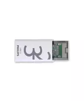 Philips Click USB atmintinė 32GB USB Type-C 3.2 Gen 1 (3.1 Gen 1) Skaidri, Balta