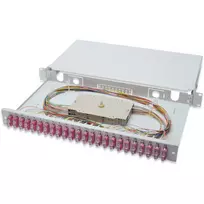 Kabelių valdymo panelė Digitus DN-96322-4 SC OM4 šviesolaidžio sujungimo dėžė pilka