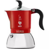 Kavinukas viryklei BIALETTI FIAMMETTA 2TZ Induction Raudonas, 2 puodeliams
