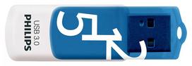 Philips FM51FD001B/00 USB atmintukas 51GB USB Type-A 3.2 Gen 1 (3.1 Gen 1) Mėlyna, Balta