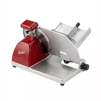 Berkel Homeline HL PLUS 200 raudona elektrinė mėsos ir delikatesų pjaustyklė, 200 mm ašmenys