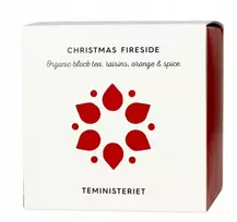 Kalėdinė arbatžolių juodoji arbata Fireside 100g - Teministeriet