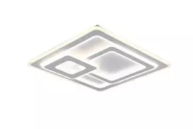 LED lubinis šviestuvas TRIO 629219331, 51×51 cm, matinė balta