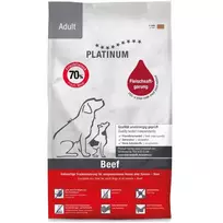 Sausas šunų ėdalas Platinum Beef Potato 15 kg – suaugusiems šunims, be grūdų, 24 % baltymų, 16 % riebalų