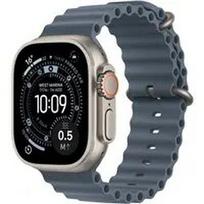 Išmanusis laikrodis Apple Watch Ultra 3 GPS + Cellular 49mm Natūralus titano korpusas su Anchor Blue Ocean juosta