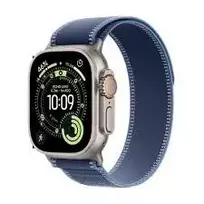 Išmanusis laikrodis Apple Watch Ultra 3 GPS + Cellular 49mm natūralus titanas su mėlynu Bright Trail Loop