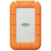Išorinis SSD LaCie STND4000400 4 TB USB4 Gen 3x2 Thunderbolt USB Type-C, Oranžinis/Nerūdijantis plienas