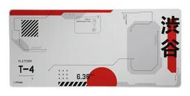 Žaidimų pelės kilimėlis TRUST GXT 759 XXL – PET paviršius, 900×400 mm, apsiūti kraštai, neslystanti guma (Juoda/Pilka/Raudona/Balta)