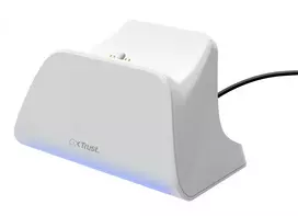 Įkrovimo stotelė TRUST GXT255W, balta, skirta PS5 DualSense pultams