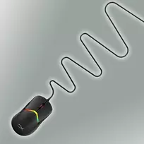Žaidimų pelė HyperX Pulsefire Saga (Juoda)
