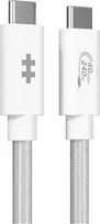 USB-C kabelis HYPER HyperDrive Next USB4 Gen 3x2 1,2 m Baltas
