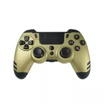 Žaidimų pultas Lexip Metaltech Wireless Controller Gold – PC, PS4, RF belaidis, Micro-USB, įmontuota LiPo baterija