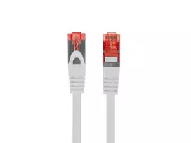 Tinklo kabelis Lanberg PCF6-10CU-0050-S RJ-45 Cat6 0,5 m Pilka
