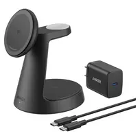Belaidė 3-in-1 įkrovimo stotelė Anker MagGo B25M4G11 — stovas iPhone, AirPods ir Apple Watch