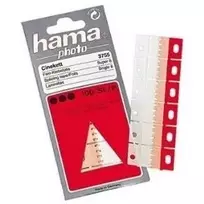 Hama Cinekett 3755 juostų klijavimo juosta filmams, 100 vnt., raudona, balta