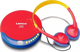 Nešiojamas CD grotuvas Lenco CD-021 Multicolor