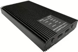 LC-Power LC-M2-C-NVMe-2X2-RAID USB-C dėklas NVMe M.2 diskams