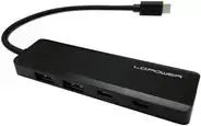 USB 3.0 4 prievadų šakotuvas LC-Power LC-HUB-U3-4-C