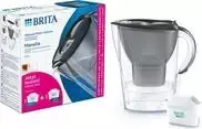 Vandens filtro ąsotis BRITA Marella Graphite su 1 ALL-in-1 kasetė ir 1 Extra Lime kasetė