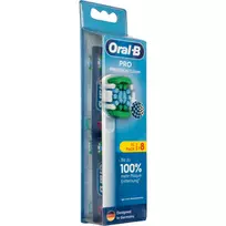 Oral-B Sonic pakeičiamos šepetėlio galvutės 8 vnt., modelis 861073, Precis White