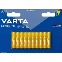 Varta LONGLIFE Power AAA šarminės baterijos – 10 vnt. pakuotė