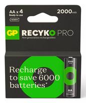 Įkraunama baterija GP Batteries ReCyko Pro GPRCP200AA167C4 AA NiMH 30g