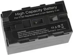 Įkraunama baterija walimex NP-F750 4400mAh, skirta suderinamoms kameroms ir vaizdo įrangai