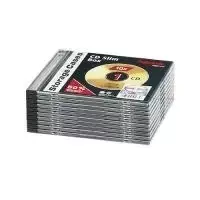 Hama CD Slim Jewel Case, skaidrūs, pakuotė po 10 vnt.