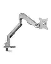 ICY BOX IB-MS523-T monitoriaus laikiklis, 81,3 cm (32 coliai), stalo spaustuvas/įvorė, pilka/sidabrinė