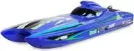 Radijo bangomis valdomas katamaranas Amewi Blue Arrow 400mm Brushless Jeta Drive RTR, 26114