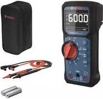 Skaitmeninis multimetras Bosch GDM 600-15 (0601077300) kintamajai ir nuolatinei įtampai bei elektriniams matavimams