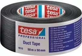 Lipnioji juosta Tesa 04610 — 50 m x 50 mm, juoda