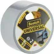 Lipni audinio juosta 3M Scotch 48 mm x 25 m, sidabrinė, lanksti remontinė juosta