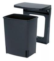 Brabantia 395246 įmontuojamas šiukšlių kibiras, 10 L, juodas