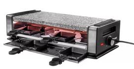 Raclette grilis Unold Delice Basic 1200 W 8 asmenims Juodas Nerūdijantis plienas