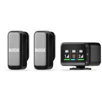 Belaidis lavalier mikrofonų rinkinys Rode Wireless Micro Camera Kit su belaidžiu siųstuvu ir imtuvu