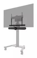 Neomounts AV30-500BL laikiklis videobarui 43–110 colių ekranams — VESA iki 600×400, max 10 kg, plotis 900 mm
