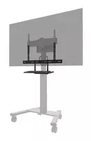 Lentynos komplektas klaviatūrai Neomounts AV40-500BL, skirta 43–110 colių ekranams, VESA iki 600x400, maks. apkrova 2,5 kg, 900×279×640 mm