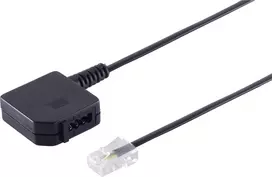 Telefono adapteris ShiverPeaks 71041-1 nuo 8/4 Western (RJ) kištuko iki TAE U movos